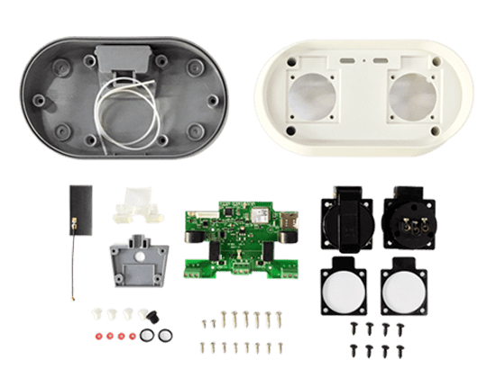 摩家,防水結(jié)構(gòu)設(shè)計(jì) PC+ABS阻燃外殼 集成式電源模塊